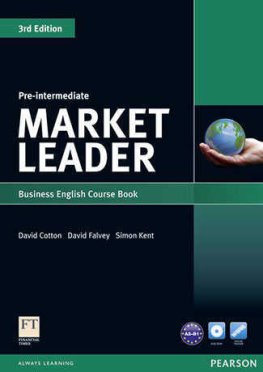 Market Leader Pre-Intermediate 3rd Edition Coursebook with DVD-ROM Market Leader Pre-Intermediate 3rd Edition Coursebook with DVD-ROM