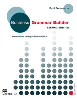 Business Grammar Builder 2nd Edition wiith Audio CD Business Grammar Builder 2nd Edition wiith Audio CD