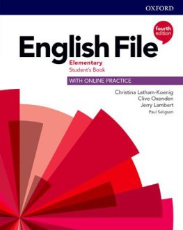 English File 4th Edition Elementary Student's Book with Online Practice English File 4th Edition Elementary Student's Book with Online Practice