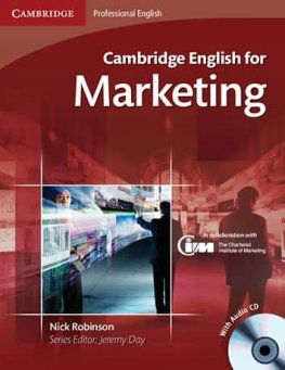 Cambridge English for Marketing Student's Book with CD Audio  Cambridge English for Marketing Student's Book with CD Audio