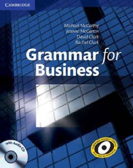 Grammar for Business with Audio CD Grammar for Business with Audio CD