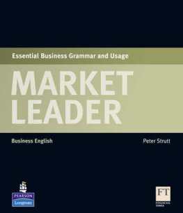 Market Leader - Essential Business Grammar and Usage Market Leader - Essential Business Grammar and Usage