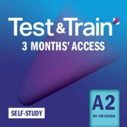 Test & Train - A2 Key for Schools Self-Study Access Code (3 Month) Test & Train - A2 Key for Schools Self-Study Access Code (3 Month)