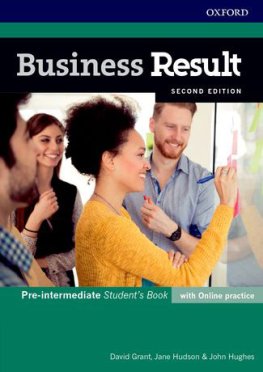 Business Result 2nd Edition Pre-Intermediate Student's Book with Online Practice Business Result 2nd Edition Pre-Intermediate Student's Book with Online Practice