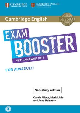 Exam Booster for Advanced Self-Study Edition Exam Booster for Advanced Self-Study Edition