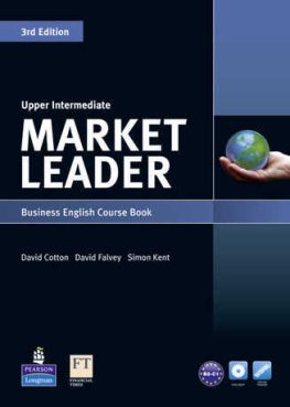 Market Leader Upper-Intermediate 3rd Edition Coursebook with DVD-ROM Market Leader Upper-Intermediate 3rd Edition Coursebook with DVD-ROM