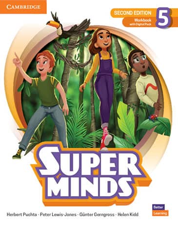Super Minds Level 5 2nd Edition Workbook with Digital Pack