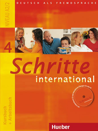 Schritte International 4 (A2.2) Kursbuch + Arbeitsbuch mit Audio-CD zum Arbeitsbuch und interaktiven Übungen