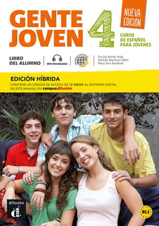 Gente joven 4 Nueva edición Edición híbrida - Libro del alumno