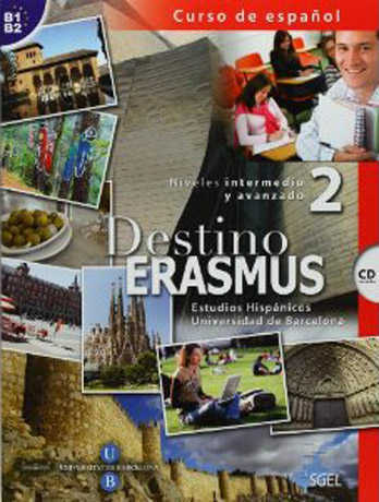 Destino Erasmus 2 (B1 - B2) Libro del alumno + ejercicios + Audio CD
